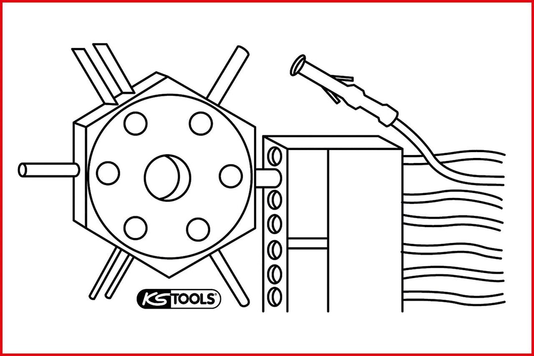 KS Tools 1501232 Entriegelungswerkzeug