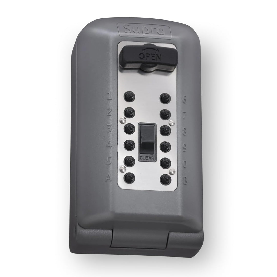 Kidde AccessPoint 002047 KeySafe Professioneller Sicherheitsschlüsselkasten, Grau Kein Alarmsensor,