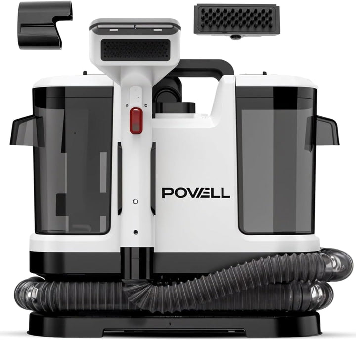 Powell Waschsauger Teppichreiniger 450W - 13kPA Saugkraft, tragbarer Teppichreiniger, Sofa, Vorleger