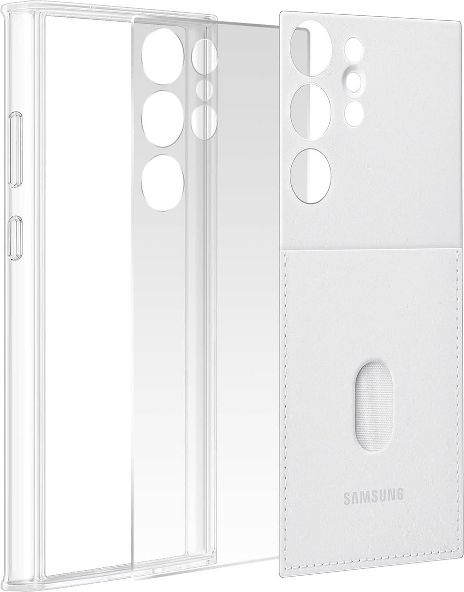 Samsung Frame Smartphone Case EF-MS918 für Galaxy S23 Ultra, Handy-Hülle, Durchsichtig, Kratzfest, R