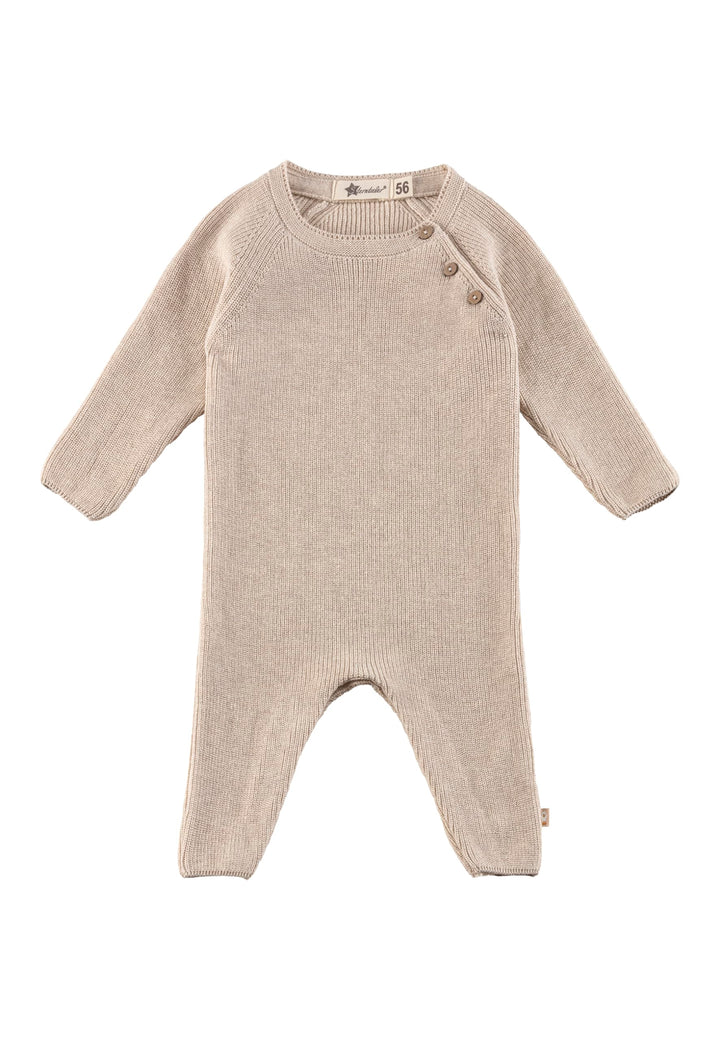 Sterntaler Overall - Unisex Einteiler aus Baumwollgarn - Baby Overall mit verdeckter Knopfleiste im