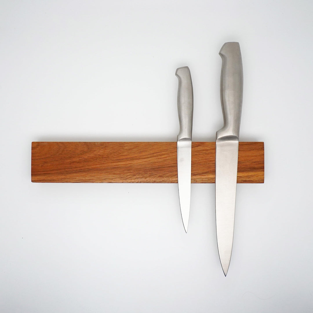 Magnetleiste Messer, Messerhalter aus massivem Holz, einfache Montage, multifunktional für alle magn