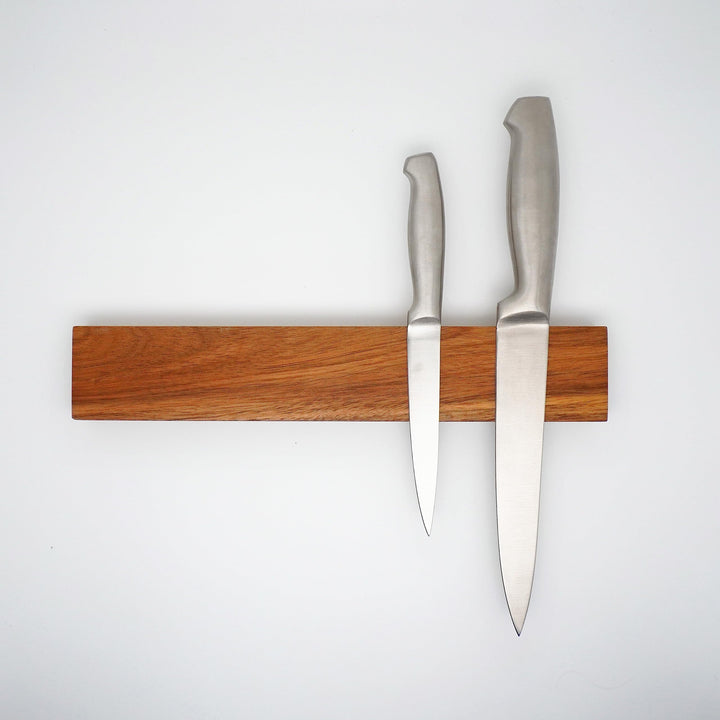 Magnetleiste Messer, Messerhalter aus massivem Holz, einfache Montage, multifunktional für alle magn