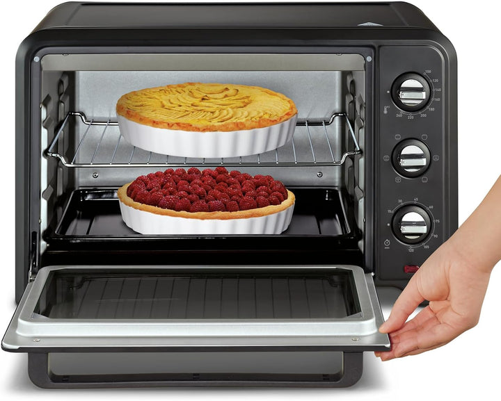 Moulinex OX4648 Optimo Mini-Elektro-Backofen, 33 l