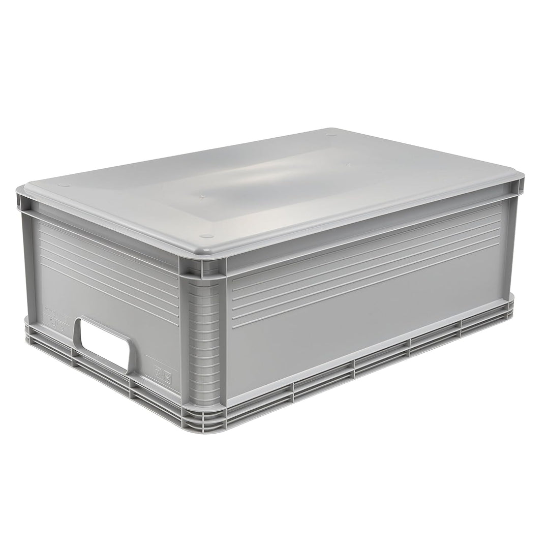 keeeper Transportbox, Stapelbar, Polypropylen, 45 l, Robert, Nordic Grey Nordic Grey 45 L Transportb