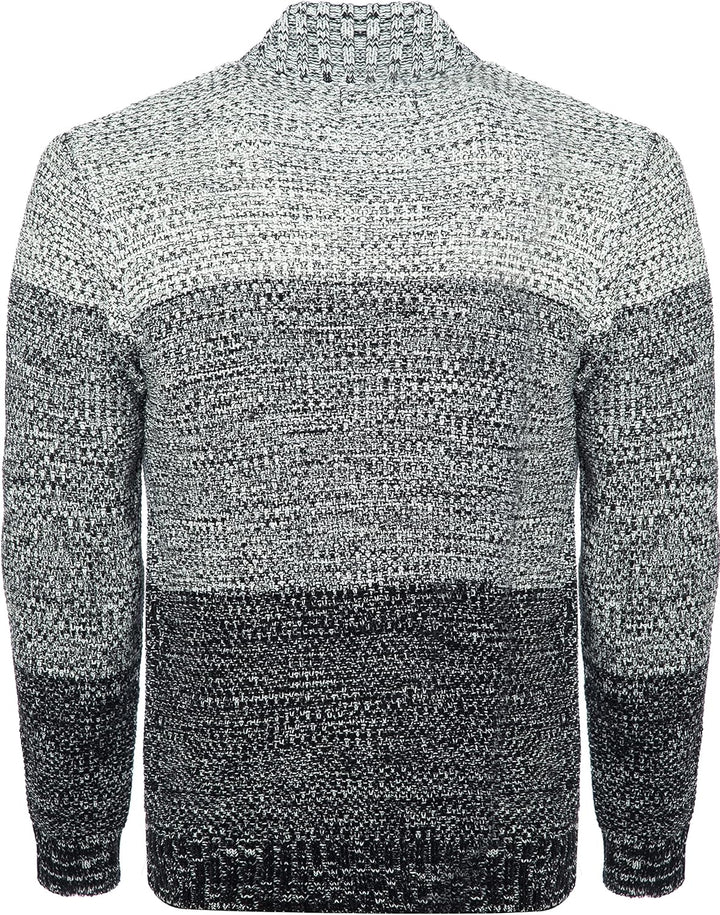Carisma Herren Strickjacke für Winter und Übergang ? Angenehme Männer Freizeit-Jacke mit Farbverlauf