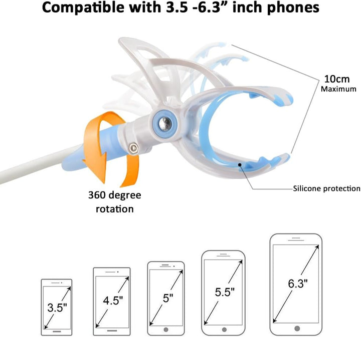 Kamera Halterung, YIKANWEN Universal Baby Monitor Halter,Handyhalter Blau, Blau