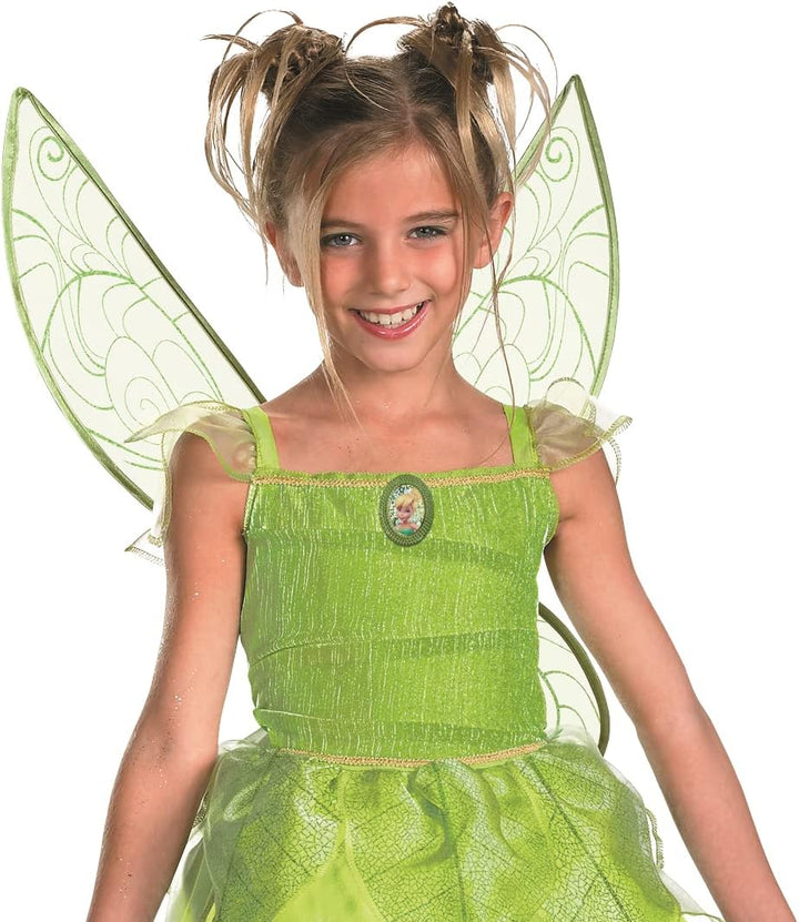 Disguise 187360 Tink und die Fee Tinkerbell Rettungs-Klassiker Kinderkost-m Gr--e: Medium (7-8) 7-8
