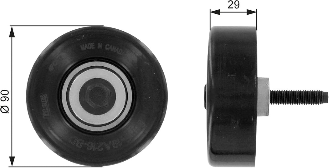 GATES Micro-V Kit K016PK1718