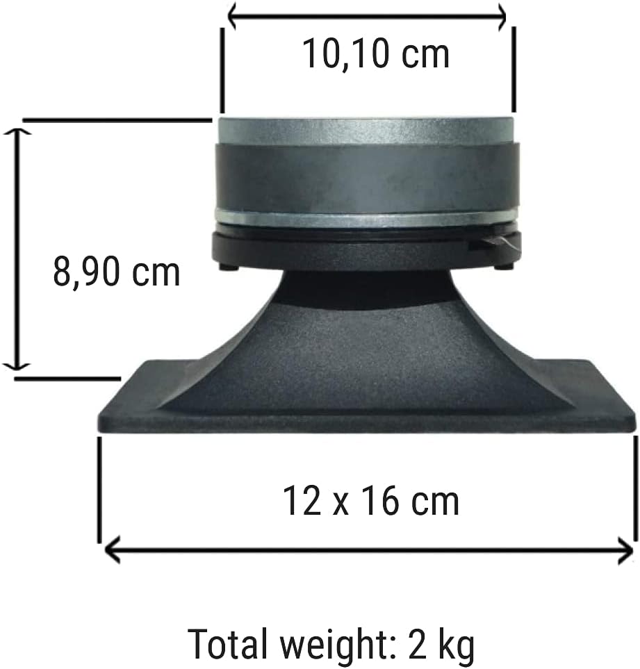 1 MASTER AUDIO BST300 Kompressions-hochtöner Driver 12 x 16 cm 350 watt rms und 700 watt max Disco P