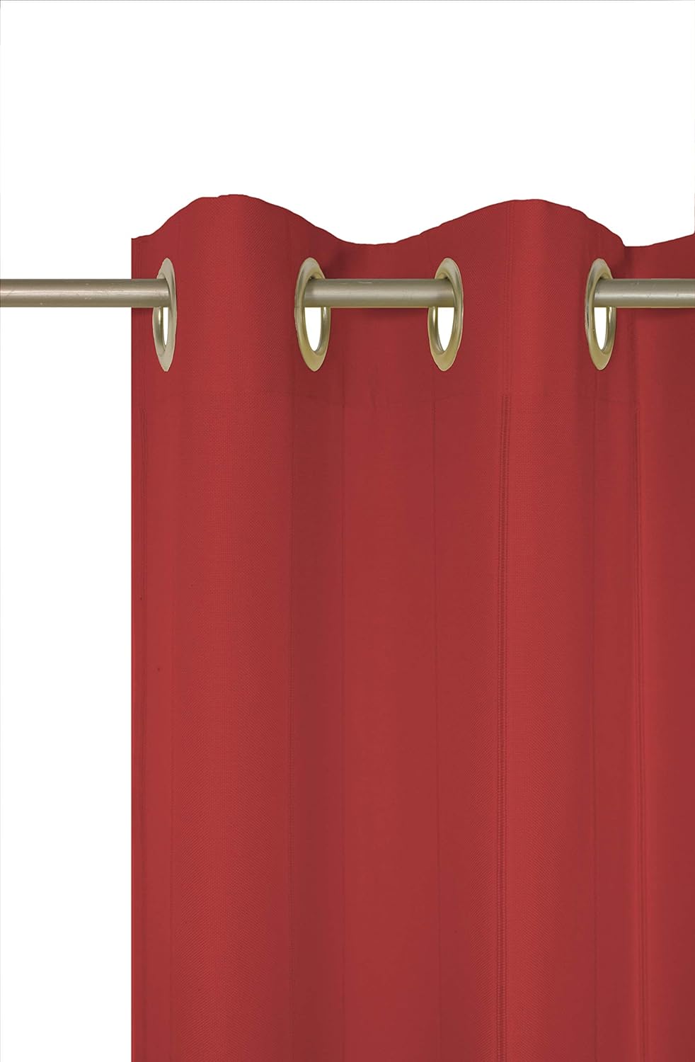 Wirth Fertigschal Felsted mit Ösen, Polyester, Rot, 150 x 132 cm Rot 150 x 132 cm, Rot 150 x 132 cm