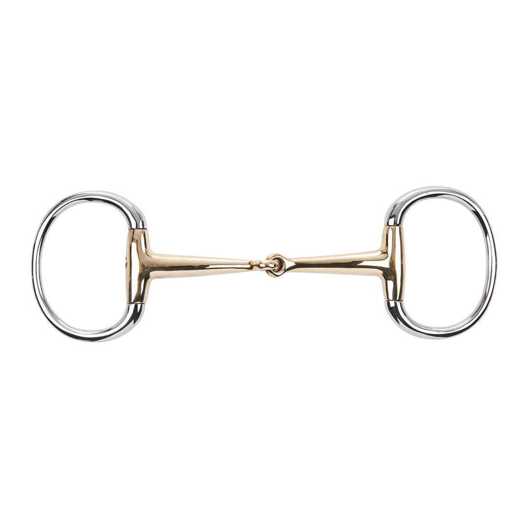 Busse Olivenkopfgebiss Kaugan ® 16mm, einfch gebrochen 13.5 cm, 13.5 cm