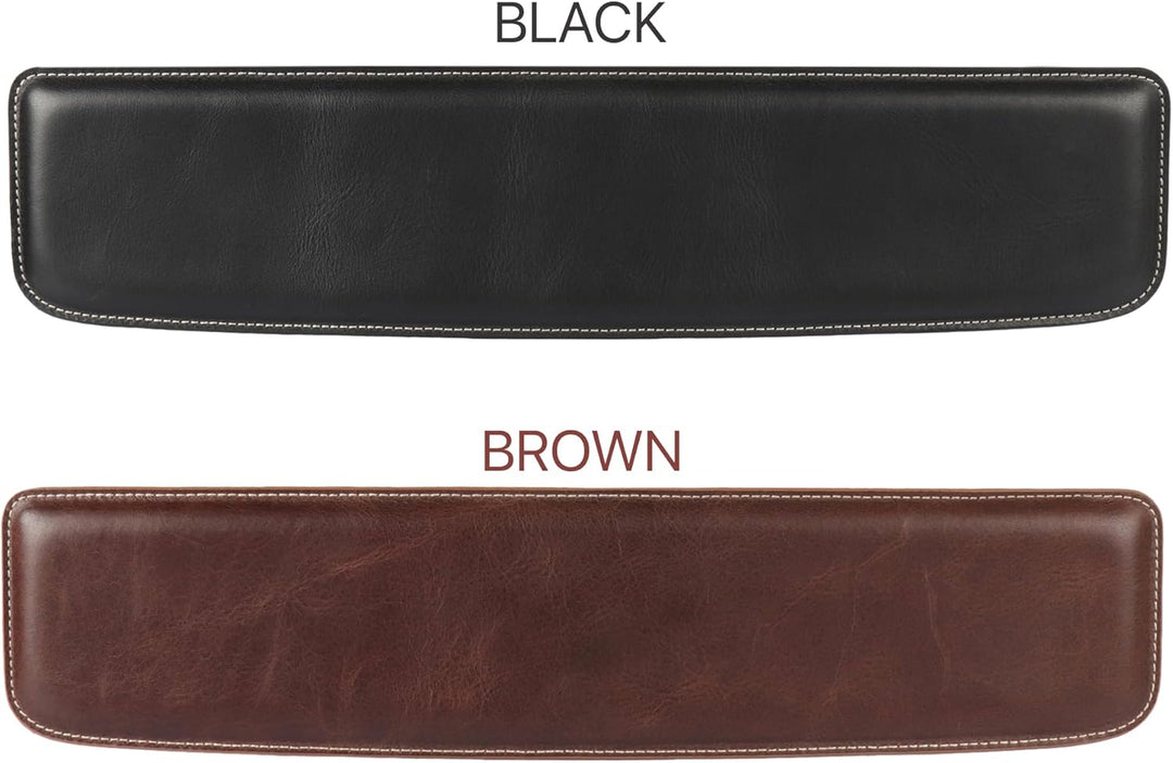 Londo Echtes Leder Tastaturpad - Premium Ergonomische Unterstützung für Komfortables Tippen bei der