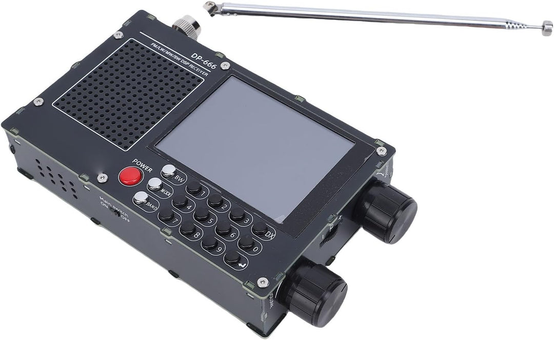 CCYLEZ SDR -Radio mit TEF6686 & ESP32, Open Source Full Band Receiver mit RDS, 2,8 "Touchscreen, 500