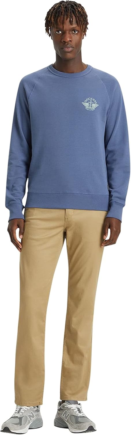 Dockers Herren Alpha Original Khaki Slim Hose 28W / 32L New British Khaki, 28W / 32L New British Kha