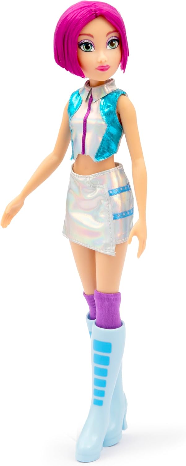 Winx Iconic Doll – Tecna with Signature Outfit & Articulated Joints – Classic 27cm Fashion Doll with