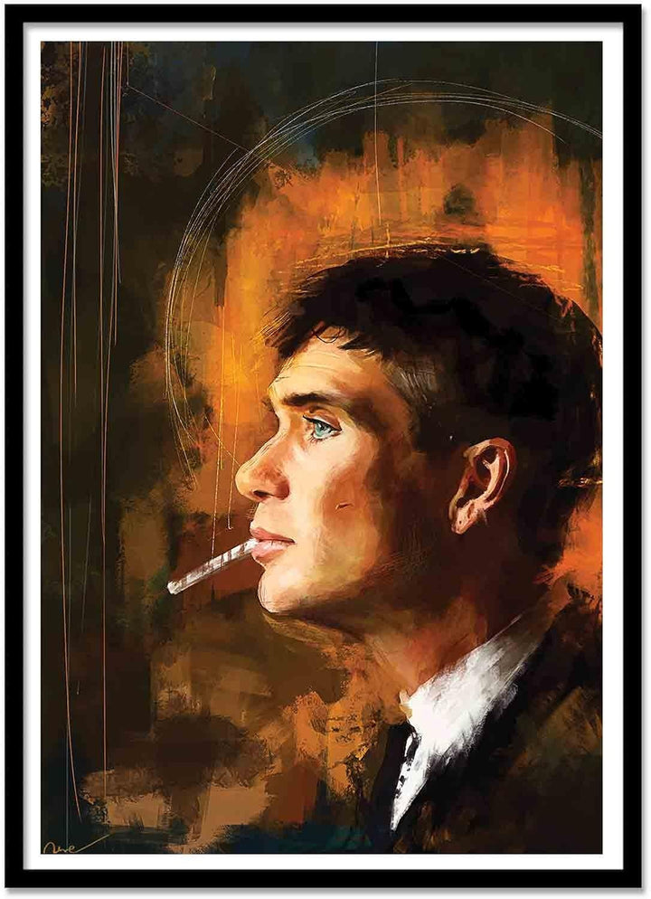 Art-Poster - Tommy Shelby - Wisesnail - 50 x 70 cm