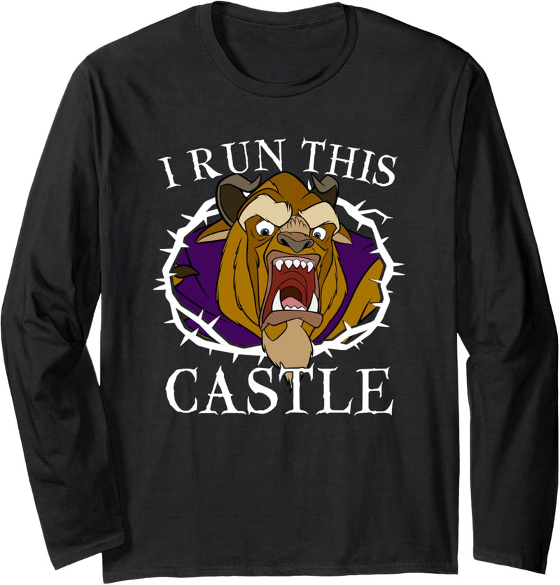 Disney Beauty & The Beast I Run This Castle Langarmshirt