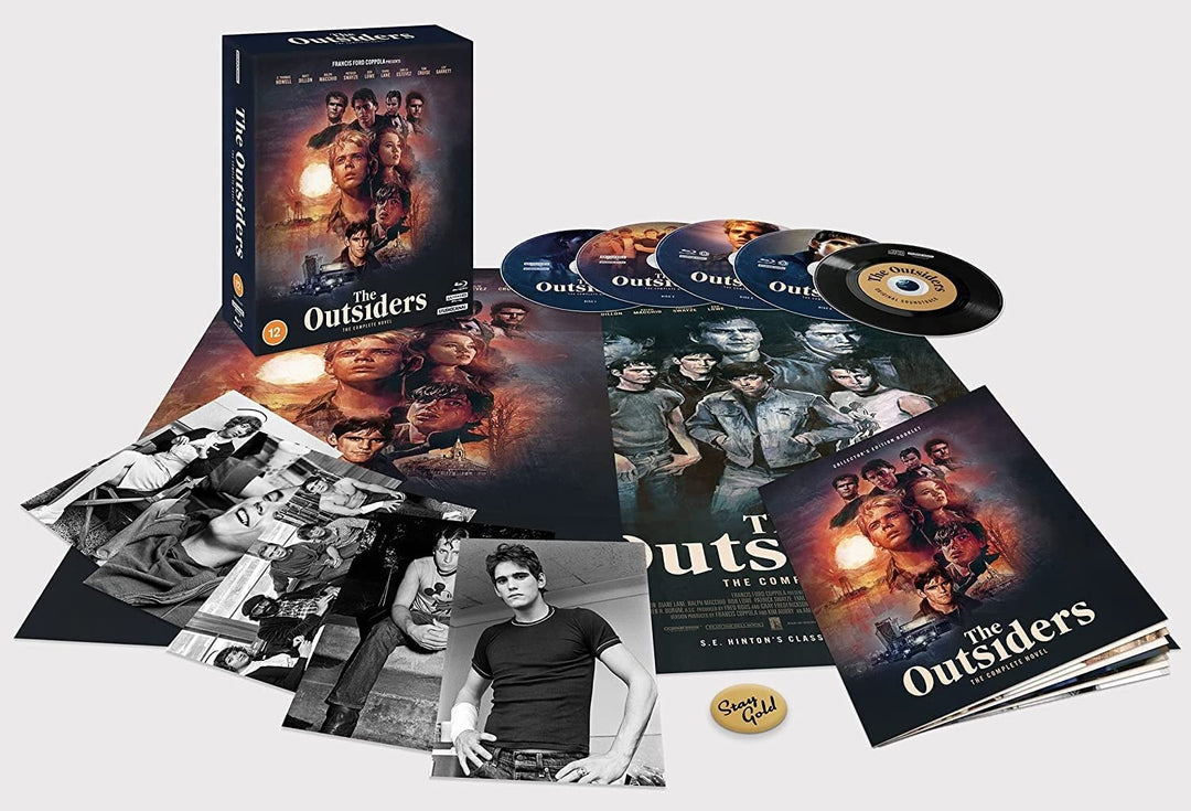 The Outsiders The Complete Novel (2021 restoration) [Blu-ray], 4K