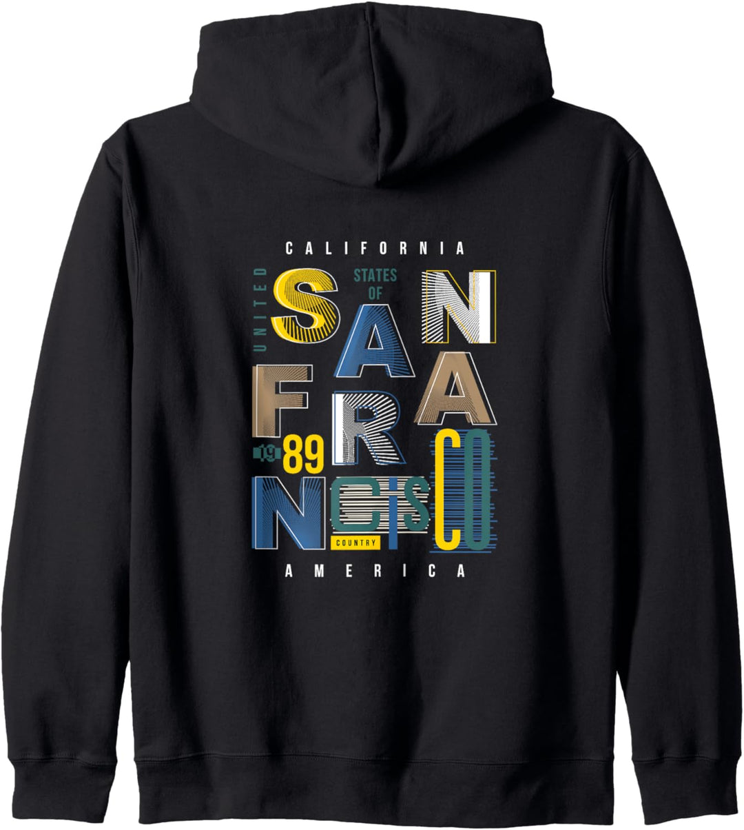 San Francisco – Kalifornien. Kapuzenjacke