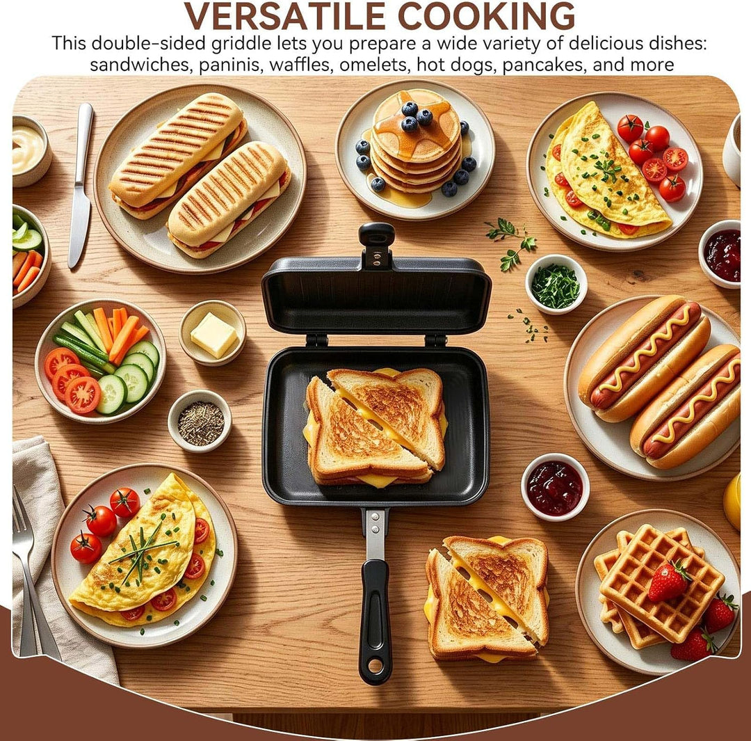 Frühstücks-Sandwichmaker Sandwich-Toaster, Camping-Sandwich-Maker, The Deep Fill Sandwich Toaster, b