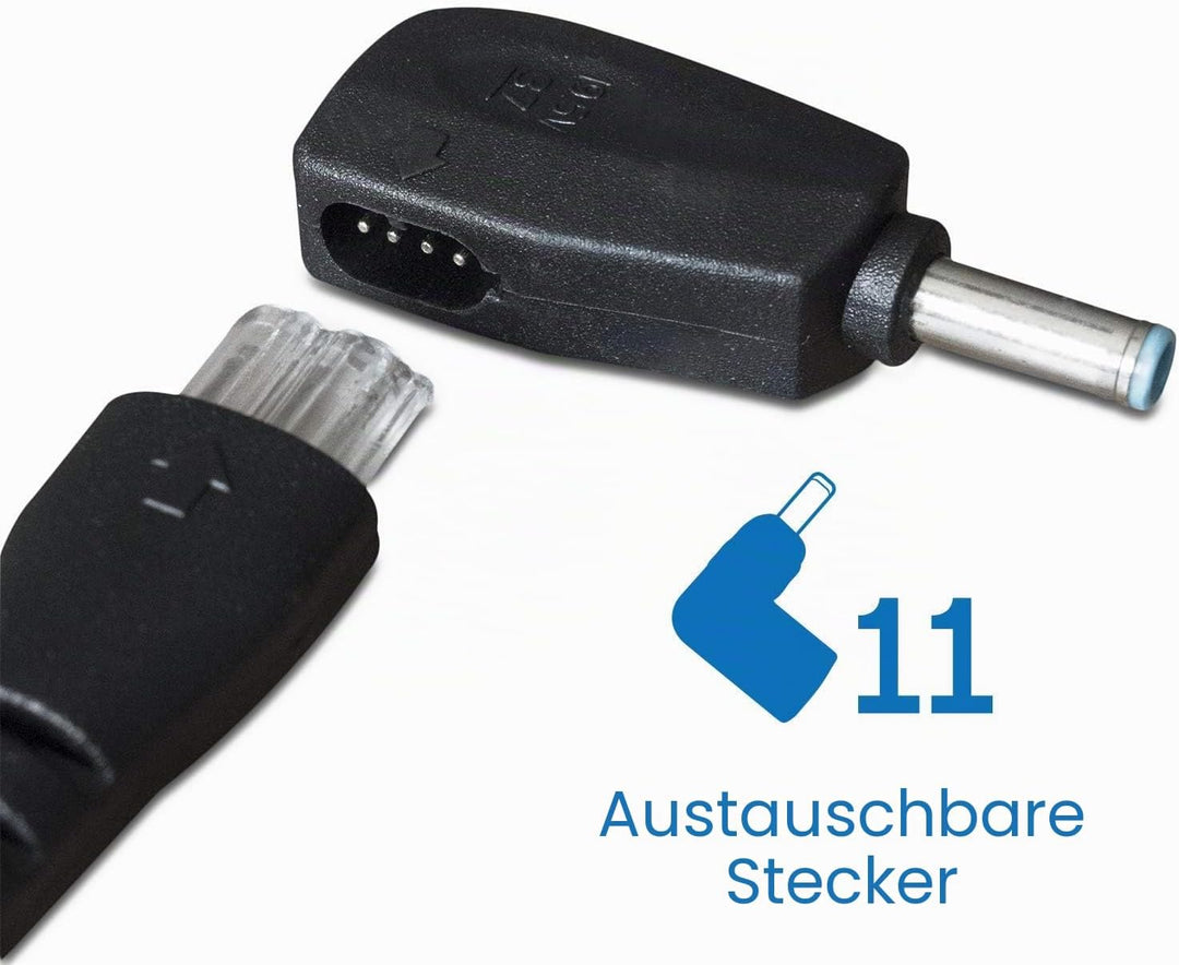 Vultech Universal Netzteil für Notebook AU-120W Rev. 2.5 Selbstausschaltend 11 Tips 11 Steckverbinde