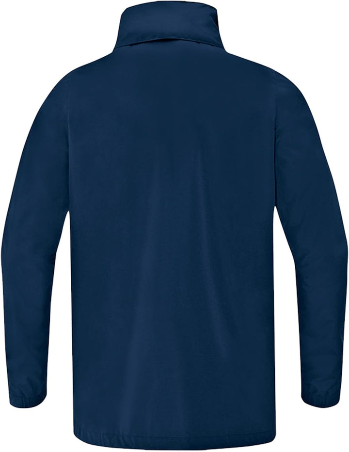 JAKO Herren Striker 2.0 Allwetterjacke (durchgehender Rv), marine/Weiss, XXL, 7419 3XL steingrau/Wei