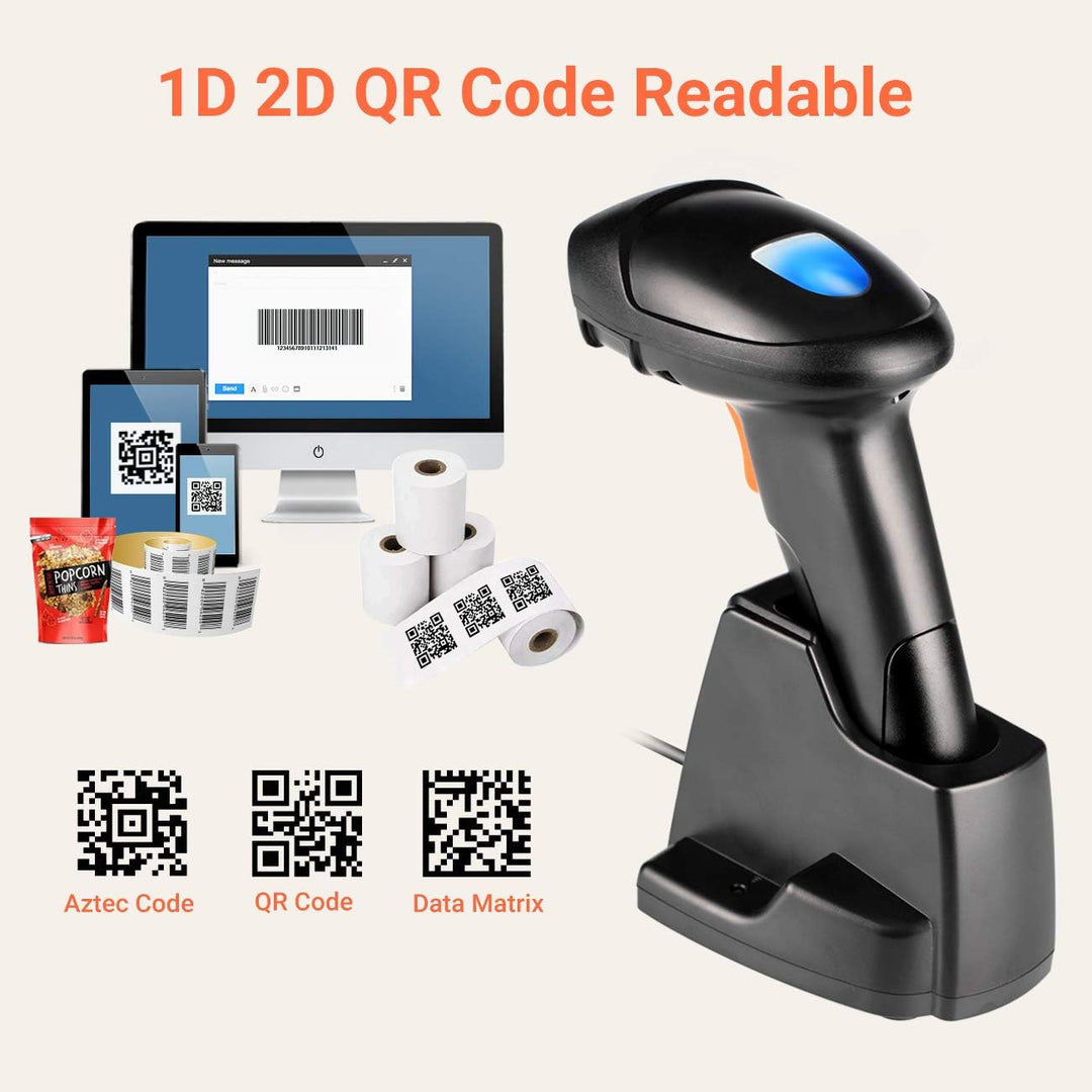 Tera Pro Extreme Leistung 1MP-Kamera Barcodescanner QR 2D 1D Bluetooth Barcode Scanner Wireless 2,4G
