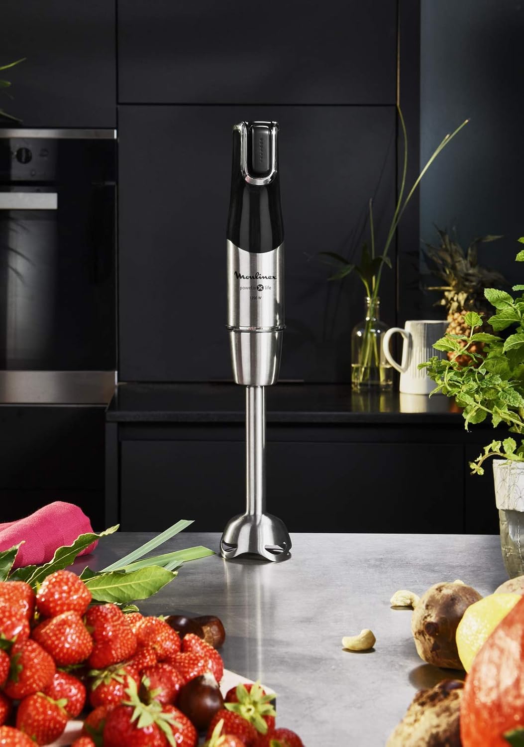 Moulinex Infinyforce Pro + 4 Zubehörteile DD95HD10 3 accesorios + pasapurés + 1200w 1200W + 4 Zubehö