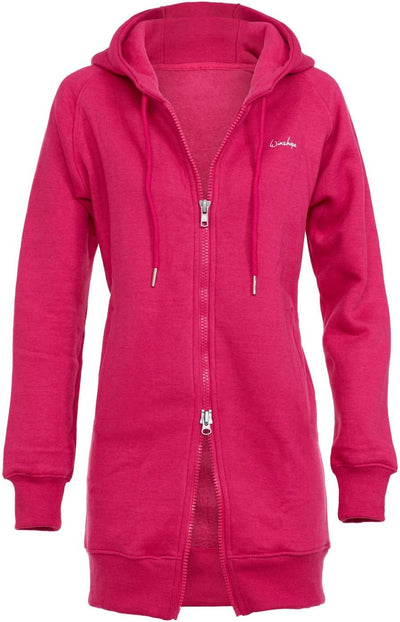 WINSHAPE Damen Kapuzenpullover XS Deep-pink, XS Deep-pink