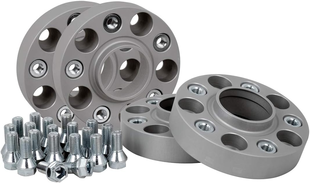 Spurverbreiterung Aluminium 4 Stück (30 mm pro Scheibe / 60 mm pro Achse) inkl. TÜV-Teilegutachten~