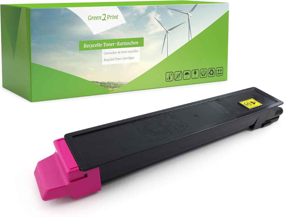 Green2Print Toner Magenta 6000 Seiten ersetzt Kyocera TK-895M, 1T02K0BNL0 passend für Kyocera FSC802