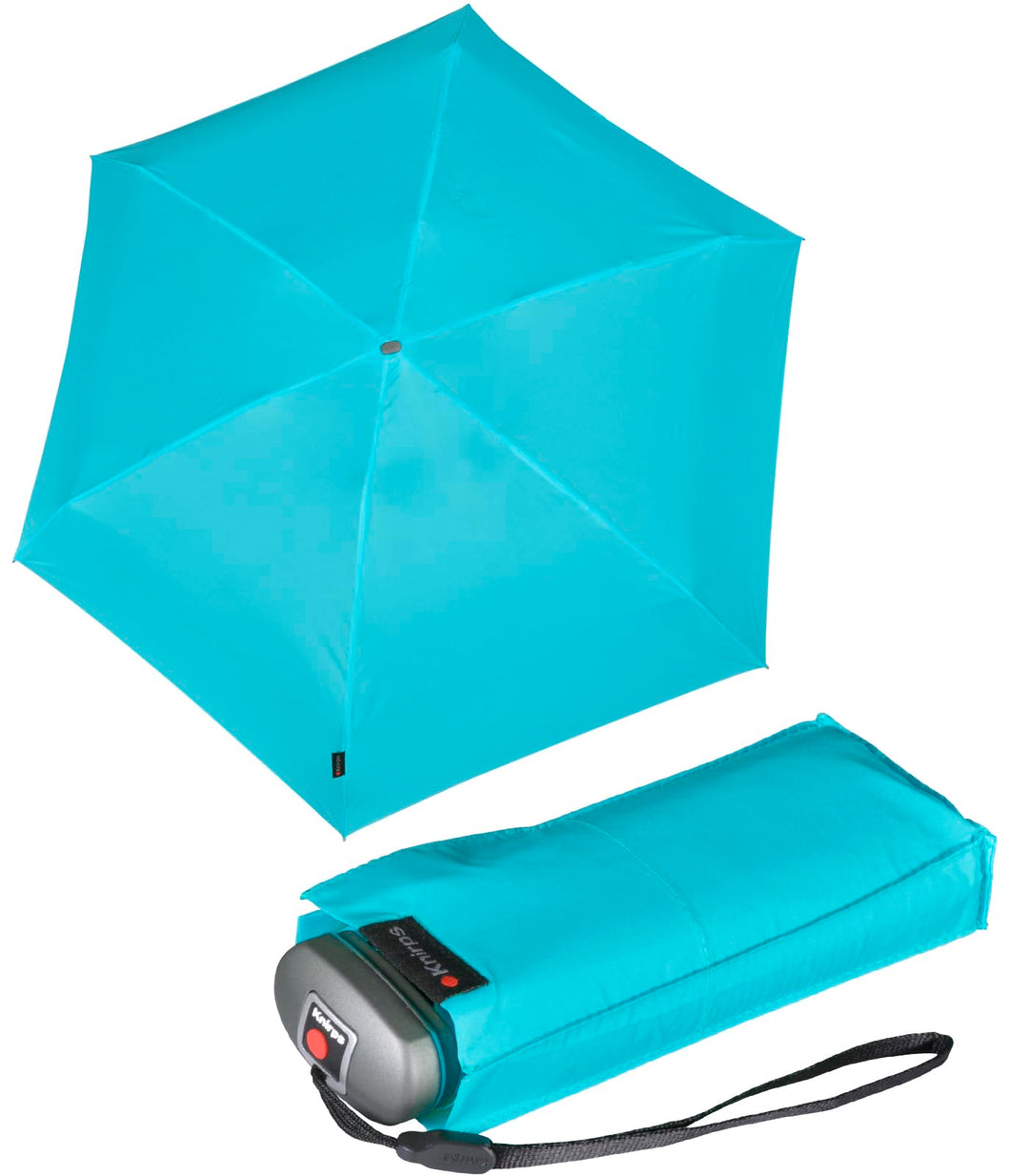 Knirps Mini Taschenschirm Travel Aqua, Aqua