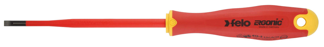 Felo Schraubendreher VDE, E-Slim ERGONIC 5,5X1,0