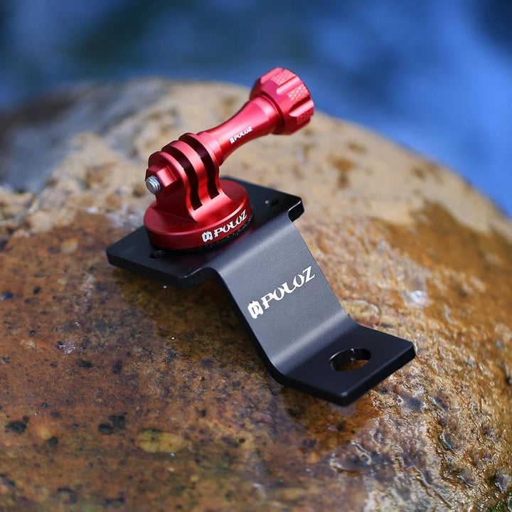 PULUZ Go pro Halterung für Motorrad Feste Metallhalterung Schraube für GoPro Hero12 Black / Hero11 /