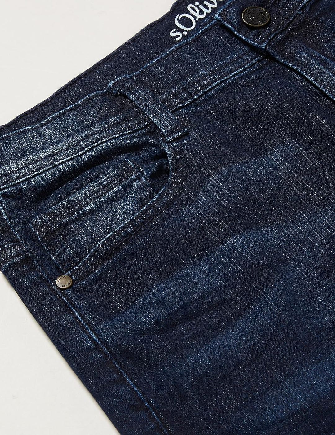 s.Oliver Jungen Jeans, Pete 134 Grosse Grössen Dark Blue Denim, 134 Gro&#xDF;e Gr&#xF6;&#xDF;en Dark