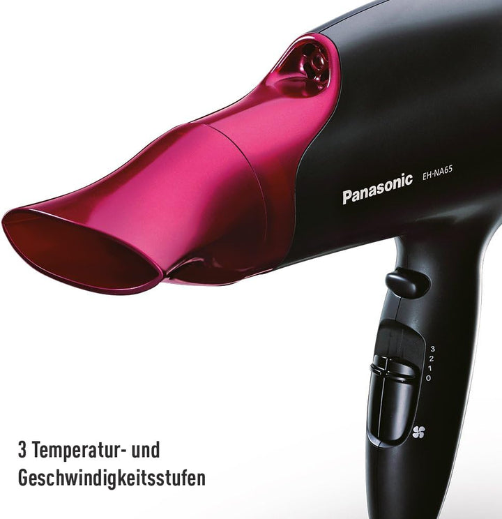 Panasonic Haartrockner EH-NA65 mit nanoe Technologie, mit 3 Temperatur- und 4 Geschwindigkeitseinste