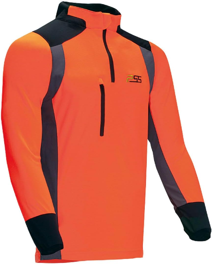 PSS Funktionsshirt X-Treme Skin Langarm, Gelb/Rot M Orange, M Orange