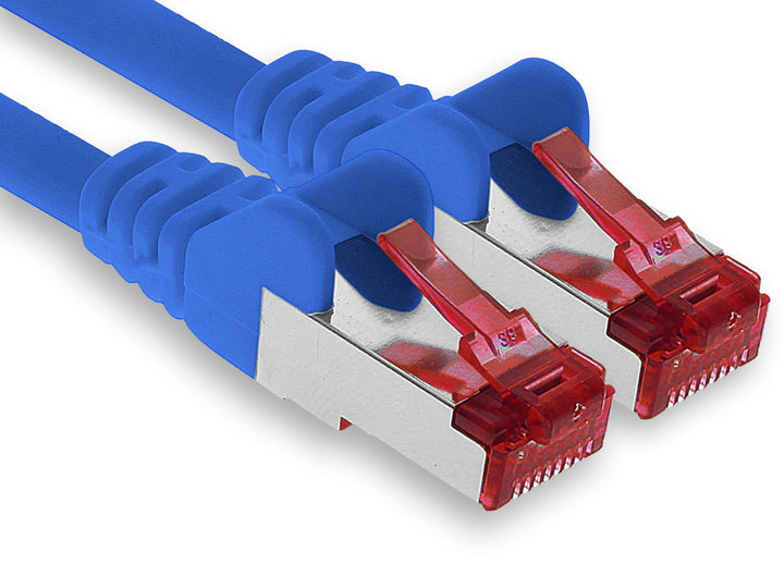 1aTTack.de - 1x 50m CAT6 Patchkabel S/FTP PIMF Schirmung CAT.6 RJ45 Netzwerkkabel Ethernetkabel DSL
