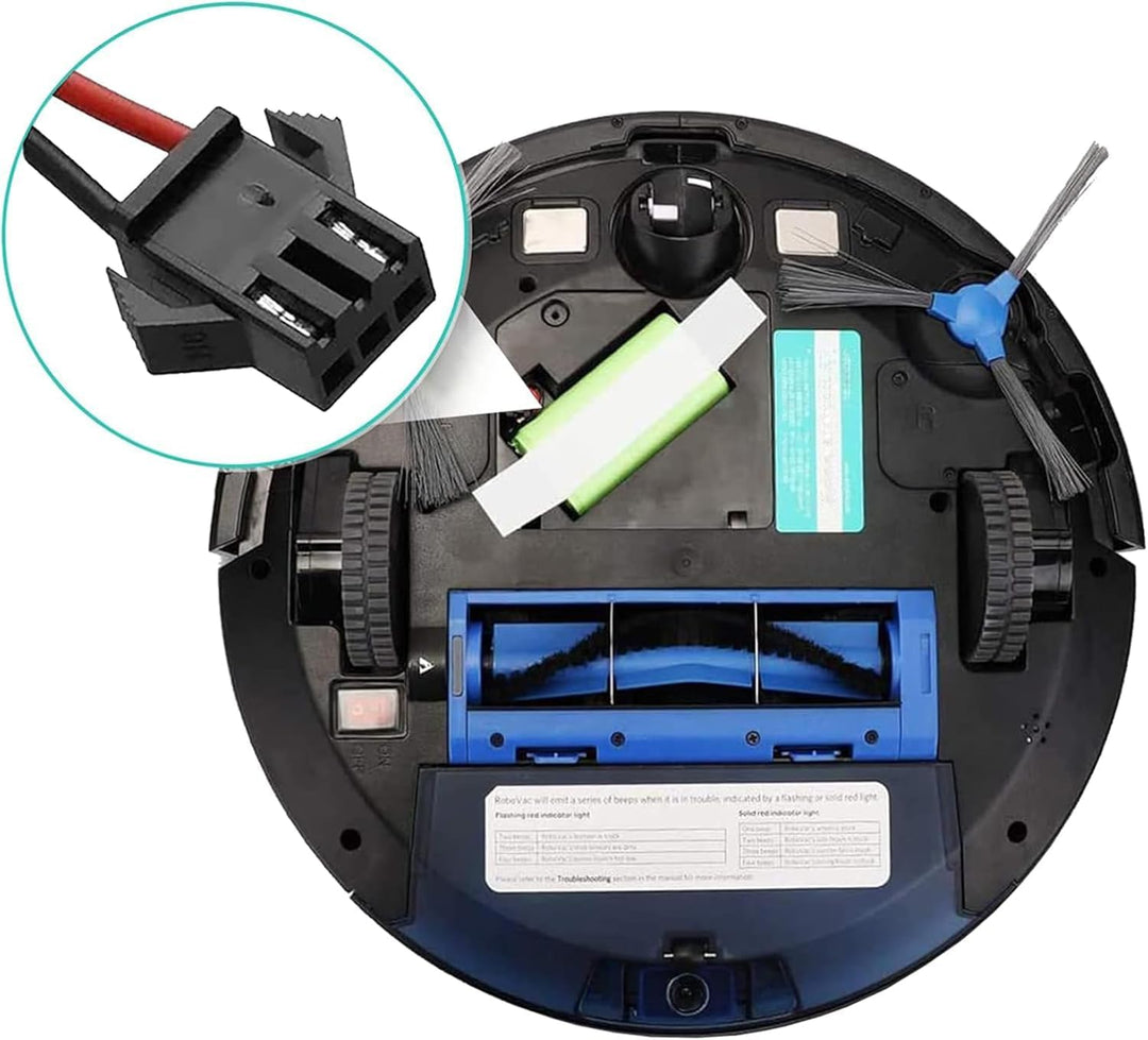 14.4V 2,6Ah Ersatz Akku für Eufy RoboVac G10 G20 G30 G35 G40 Hybrid, für Ecovacs Deebot N79 N79S DN6