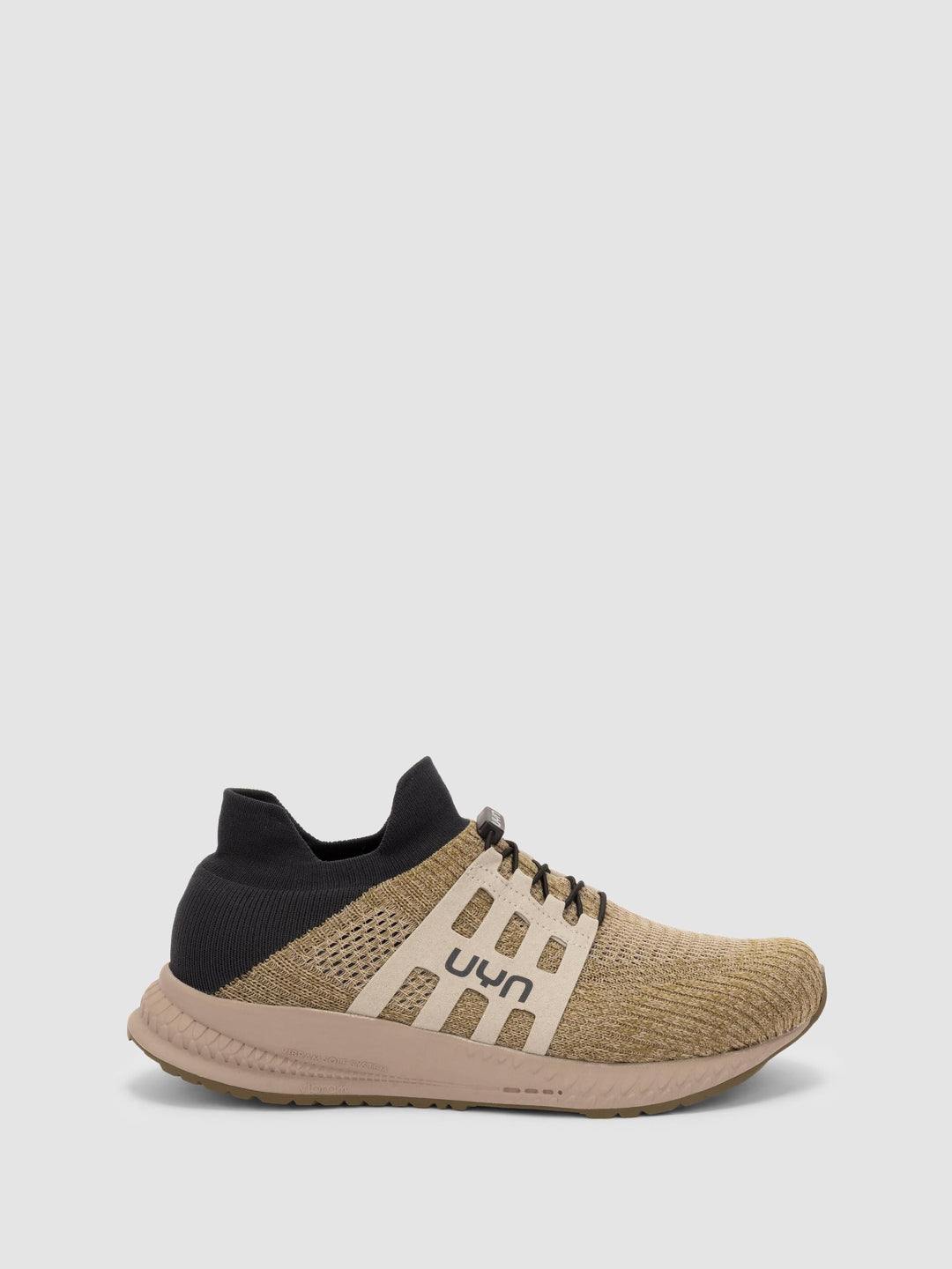 UYN Herren Nature Tune Vibram Sneaker 39 EU Oliv Melange Anthrazit, 39 EU Oliv Melange Anthrazit