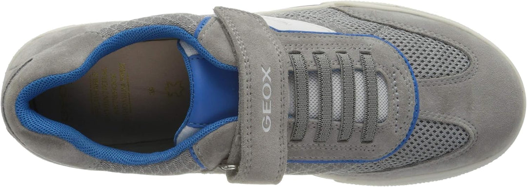 Geox Jungen J Poseido Boy D Sneakers 24 EU Grey Sky, 24 EU Grey Sky