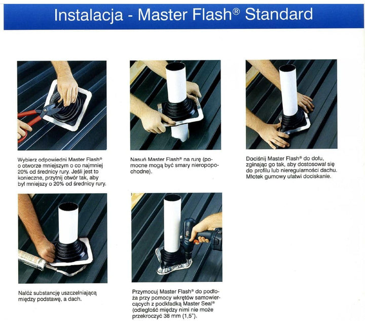 MASTER FLASH Dachdurchdringung zum Schutz Gegen das Eindringen von Wasser Rohrmanschette Dachdurchfü