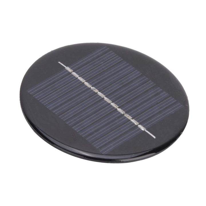Solar Ersatzoberteil, Runde Sonnenkollektor, 4 Stück 6 V 80 Mm Durchmesser Runder Solarpanelersatz,