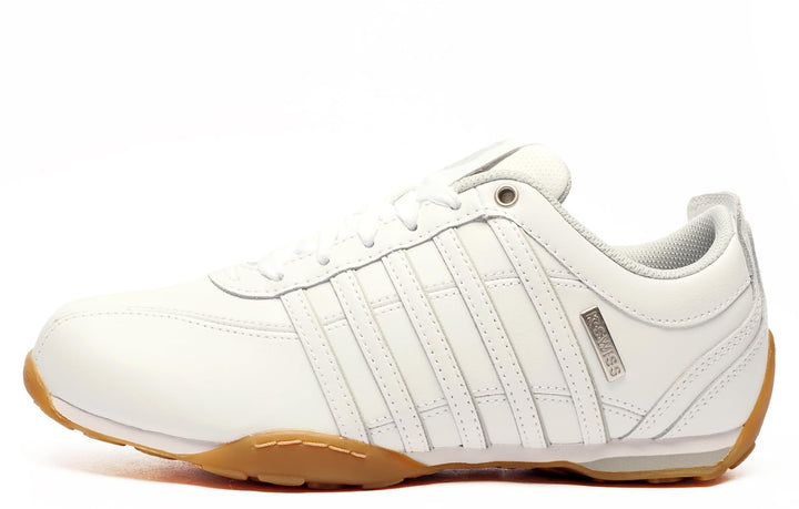 K-Swiss Herren Arvee 1.5Sneakers 39 EU White White L Gum, 39 EU White White L Gum