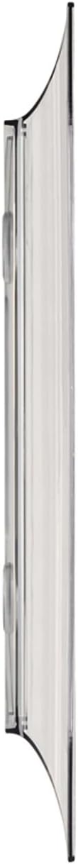 Kartell Francois Ghost, Wall Mirror, 65 x 79 cm, Glasklar Crystal 65 X 79 cm, Crystal 65 X 79 cm