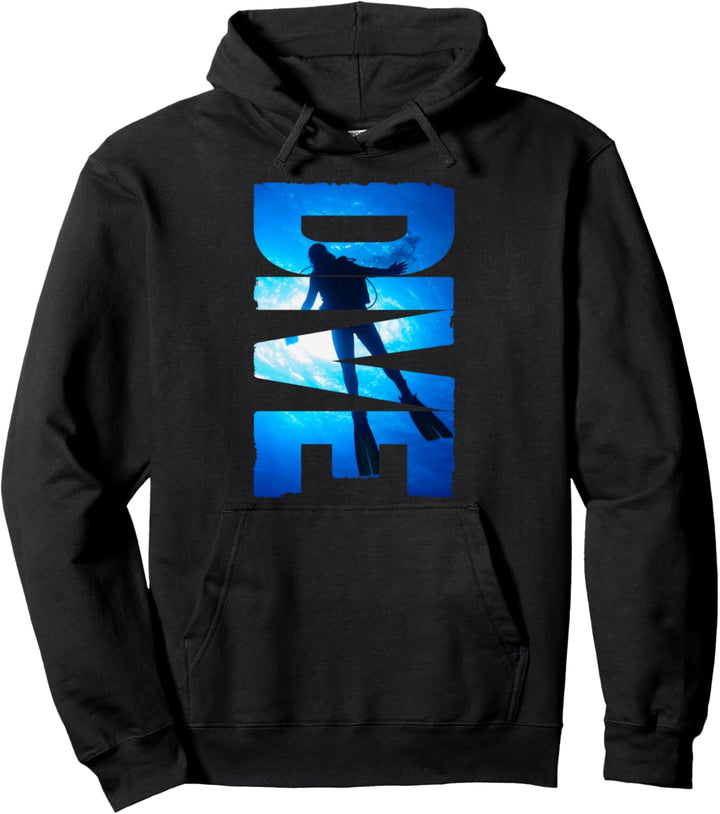 Tauchen Scuba Diving Taucher Gerätetauchen Schnorchel Pullover Hoodie