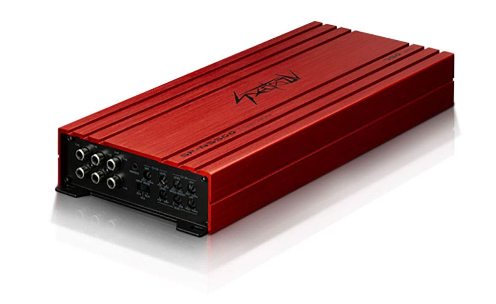 SPECTRON SP-N5500: Kompakter, leistungsstarker 5-Kanal Verstärker fürs Auto, 4 x 80 + 1 x 200 Watt,