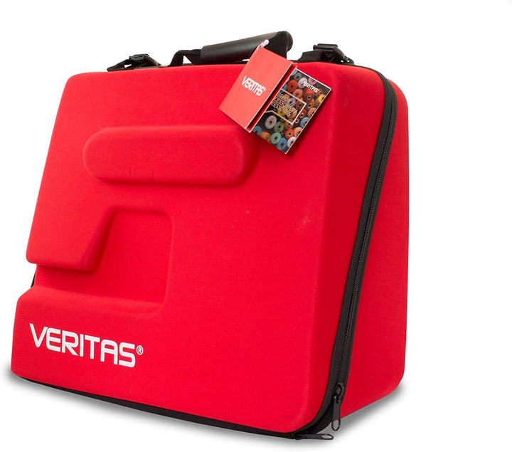 VERITAS 1225 Nähmaschine, Eva-Schaum, Rot, 44 x 40 x 21,5 cm