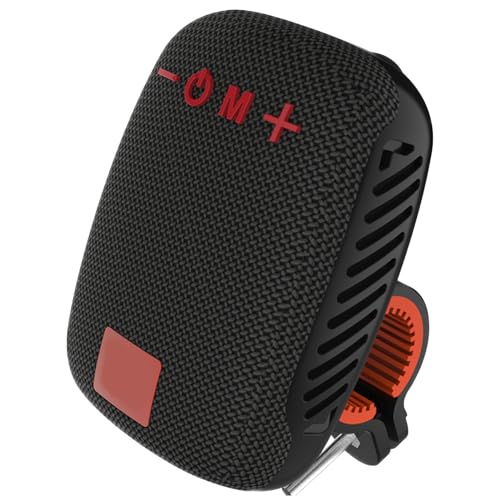 VBESTLIFE Lenker-Bluetooth-Lautsprecher, Kabelloser Wasserdichter Lautsprecher für Fahrrad, Tragbare